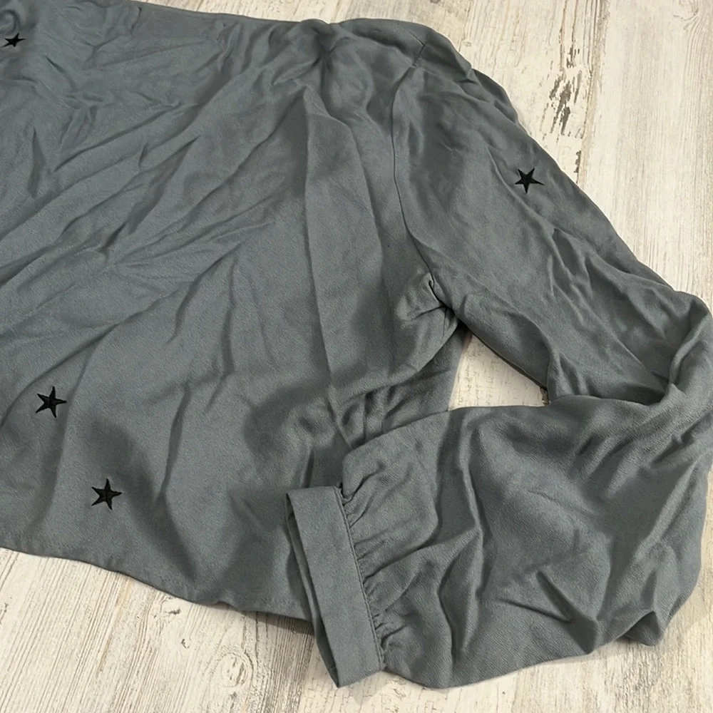 Wildfox Megalith Star Wrapt Top Size M - Picture 9 of 12